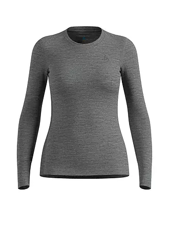 ODLO | Damen Shirt Merino 200 | grau